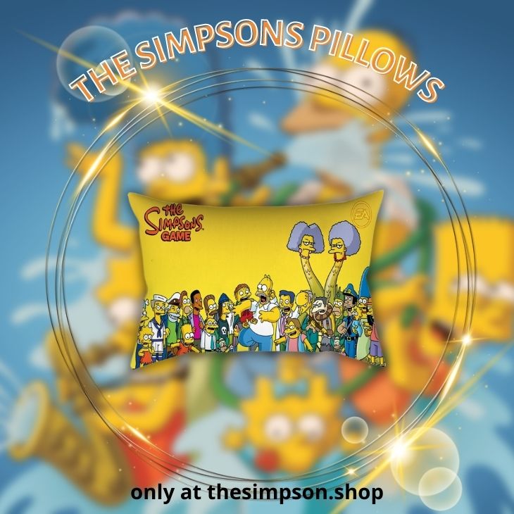The Simpsons Pillows - The Simpson Shop