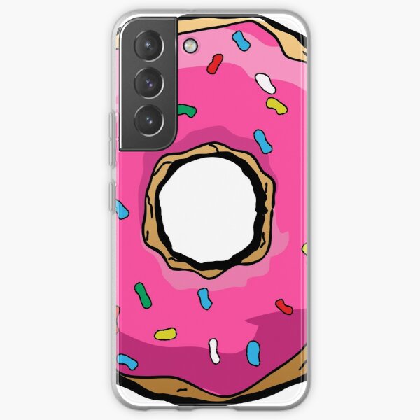 Donut simpson Samsung Galaxy Soft Case RB0709 product Offical simpson Merch