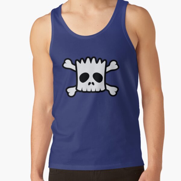 Springfield Gorge Bart Skull Tank Top RB0709 product Offical simpson Merch