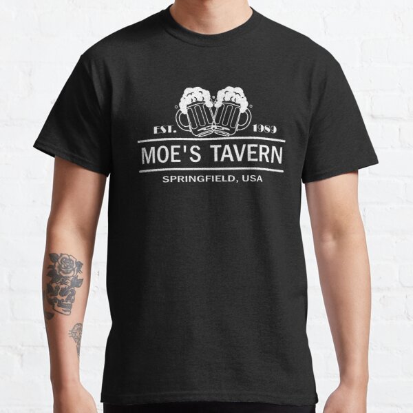 Vintage Simpsons - Moe's Tavern - Professional Quality Graphics Classic T-Shirt RB0709 product Offical simpson Merch