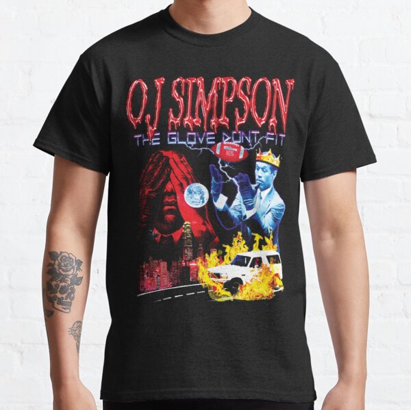 OJ Simpson - The Glove Dont Fit Classic T-Shirt RB0709 product Offical simpson Merch