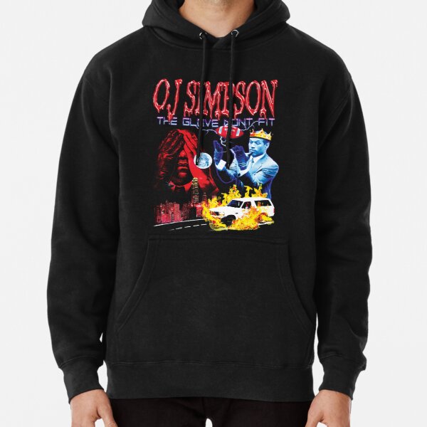 OJ Simpson - The Glove Dont Fit Pullover Hoodie RB0709 product Offical simpson Merch