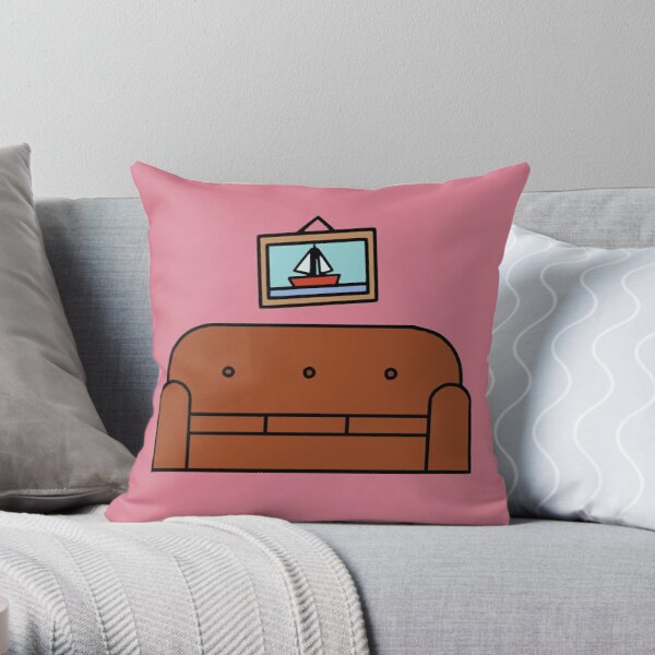 The Simpsons Sofa Throw Pillow RB0709 product Offical simpson Merch