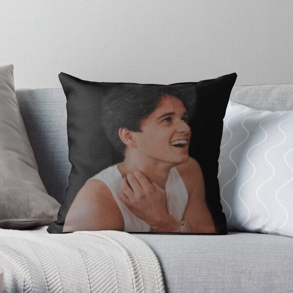 Bradley Simpson Smiling Throw Pillow RB0709 product Offical simpson Merch
