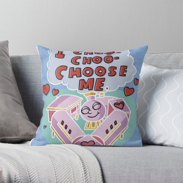 i choo choo choose me The Simpsons Throw Pillow RB0709 product Offical simpson Merch