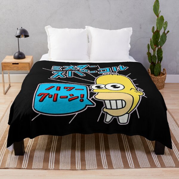 Sparkle simpsons Throw Blanket RB0709 product Offical simpson Merch